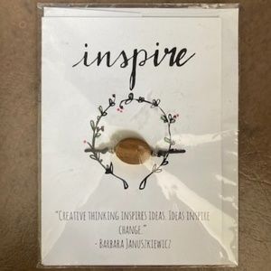 Wish Boho Friendship Bracelet and Inspire Card With Envelope New